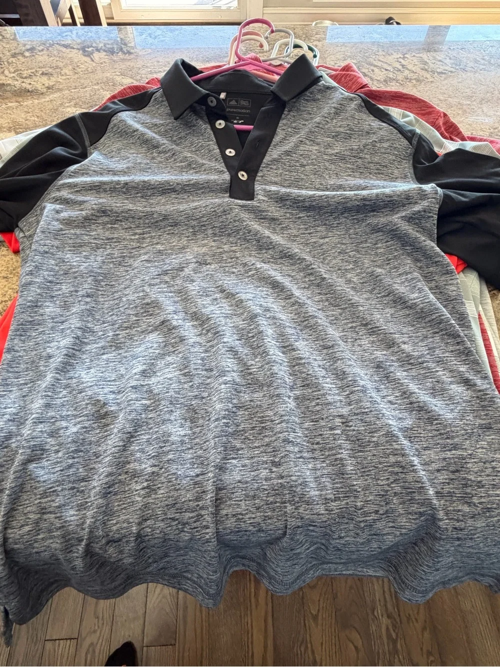 Bundle of 10 Men’s Medium Golf Polos.  Some new and others gently used branded